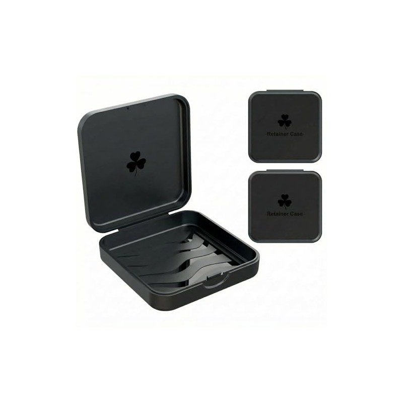 ARGOMAX Aligner Case, Caja de retención, ortodoncia de 2 piezas