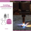 TOPPERFUN 26Pcs Plasma Cutting Torch Consumables, Nozzle Cutting Torch Nozzle