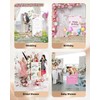 RARTOP Elegant White Wedding Easel Stand, Adjustable 30x20x68 in Welcome