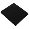 Operitacx 20pcs Black Felt Sheets for Crafts Durable Nonwoven Fabric