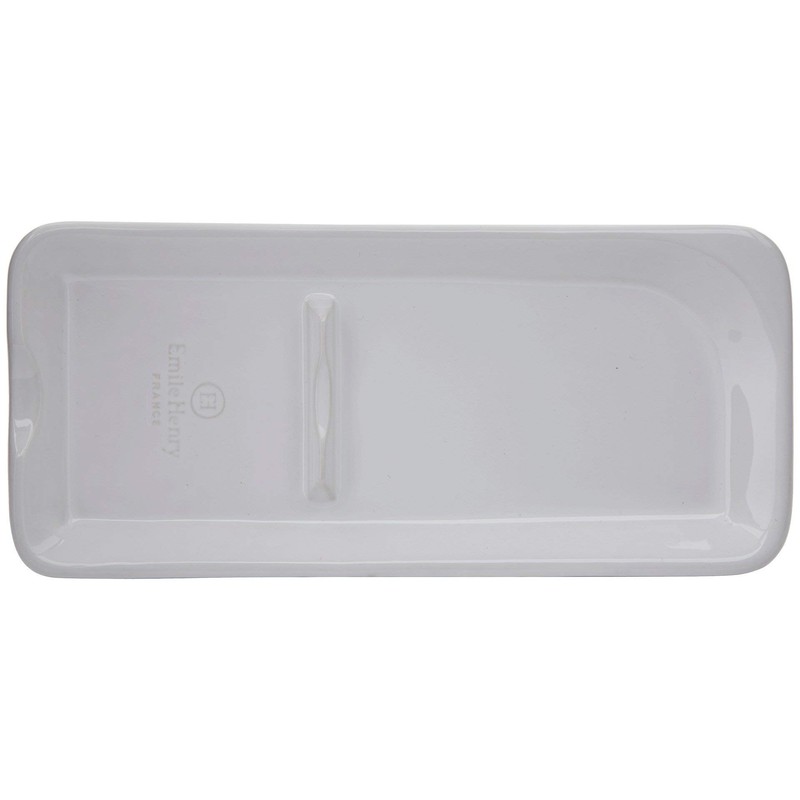 Emile Henry Eiche Zerfurchter Löffelablage, Keramik, Mehl