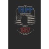 Trump Supporter Since 1967: Graph Paper Notebook - Birthday Gift