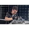 Uvex 6003869 Nitrile Backless Gloves, Finomic, Air Light, A, ESD,