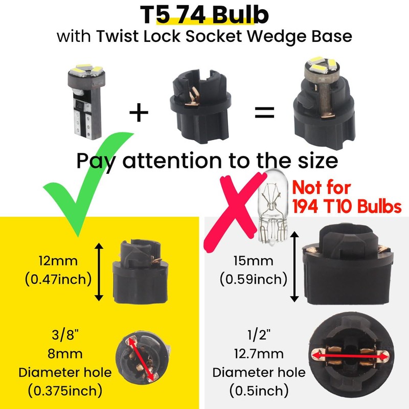 siweex T5 LED bulbs White 74 73 37 2721 Car