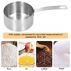 Stainless Steel Measuring Cup Square Handle Measuring Spoon With Scale
