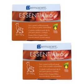 Pack X 2 Essential 6 Spot-on Perros 0 A 10 Kg Ácidos Grasos