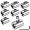 M METERXITY 8-Pack Wire Rope Cable Clamp, 6mm Hole 304