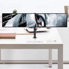 Suptek Triple LED LCD Monitor Desk Mount Heavy Duty Fully