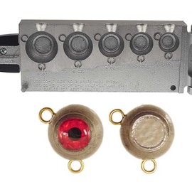 Do It Mold Ear Ball Lure Sinker Size 2, 3, 4, 6, 8 oz Do it Mold 3479 Cavities 5 Total