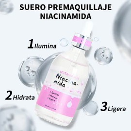 Suero Premaquillaje Niacinamida Ultramo 100ml Brighten Skin