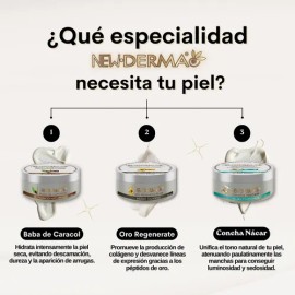 N-New Derma Crema Caracol Corporal Piel Extra Seca 400 Ml.