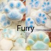 5PCS Handmade Taba Squishy Cat Paw Toys –Soft Jelly Kitty