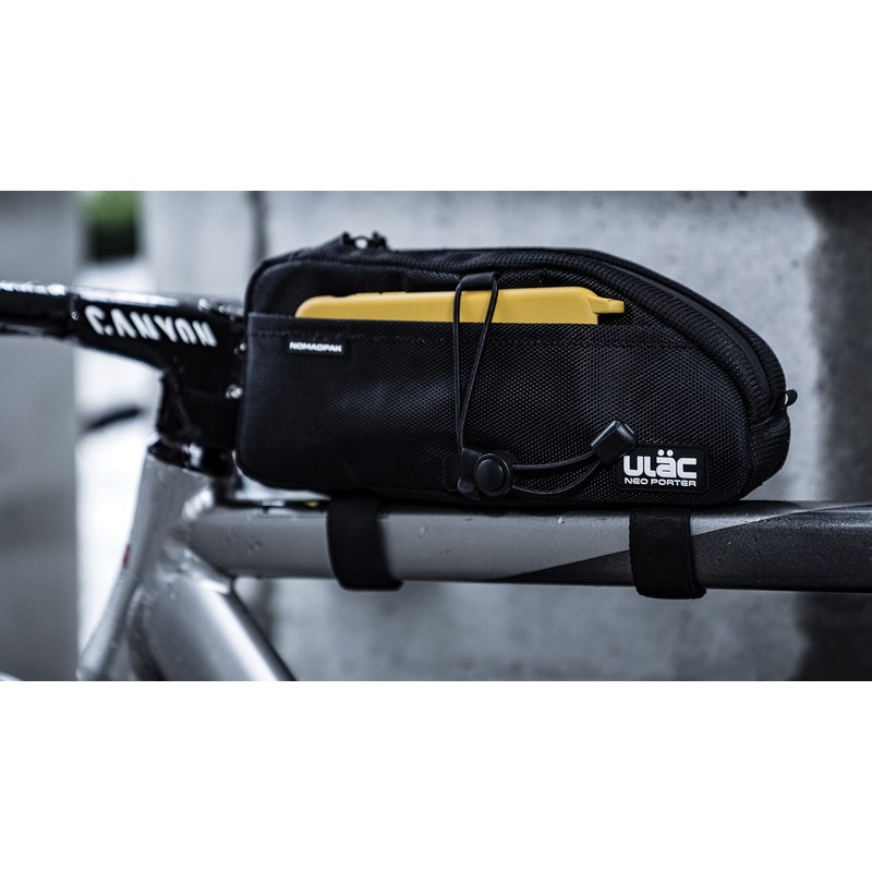 ULAC NOMADPAK: TREKKING MAX 1.6L Large Top Tube Bag (Black)