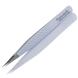 Eyeluvlashes Classic Isolation Tweezers 12.5cm – Professional Straight Lash Tweezers with Ultra-Fine Precision Tip – Lightweight Grip for Eyelash Extension Isolation & Classic Lash Application