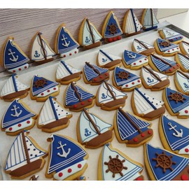 Sailboat 3.5 Inch Cookie Cutter from The Cookie Cutter Shop – Tin Plated Steel