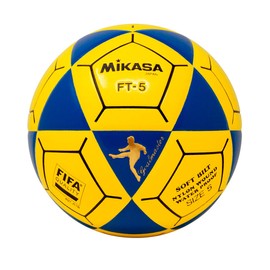 MIKASA FT5 Goal Master Balón de fútbol, Azul/Amarillo, Talla 5