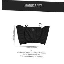 TOVINANNA Underarm Sweat Pad Vest Washable Breathable Comfortable Armpit for Activities Lightweight and Reusable for Women for Yoga Running Shopping and More