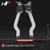 A-Premium 2 x Front Outer Tie Rod Ends, Compatible with