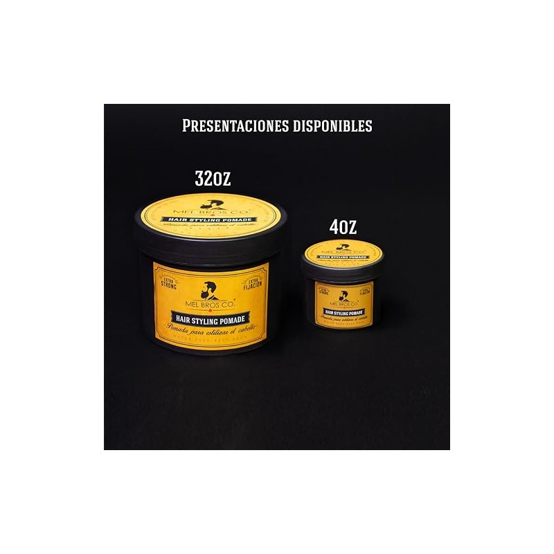 MEL BROS CO. - Hair Styling Pomade - Pomada para