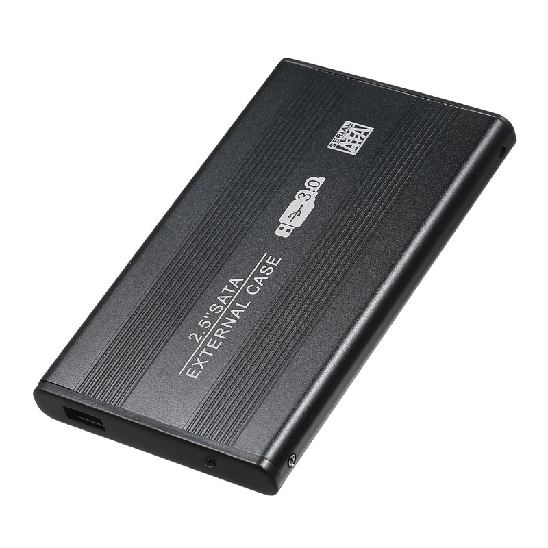 USB 3.0 HDD SSD SATA External Portable Superspeed Aluminum 2.5"