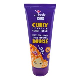 Acondicionador Sin Enjuague Aussie Kids Para Cabello Rizado,