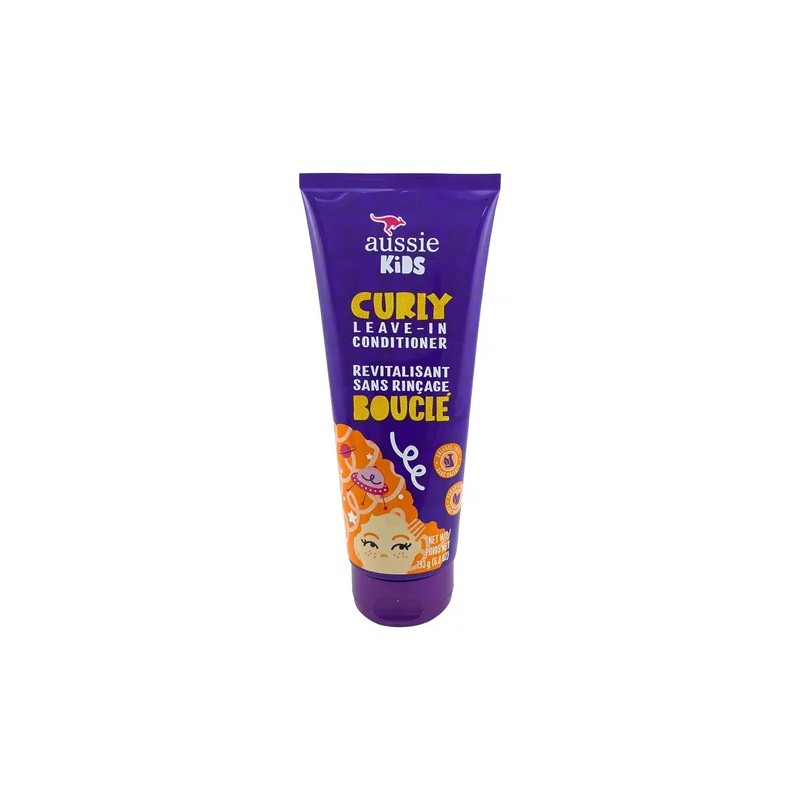 Acondicionador Sin Enjuague Aussie Kids Para Cabello Rizado,