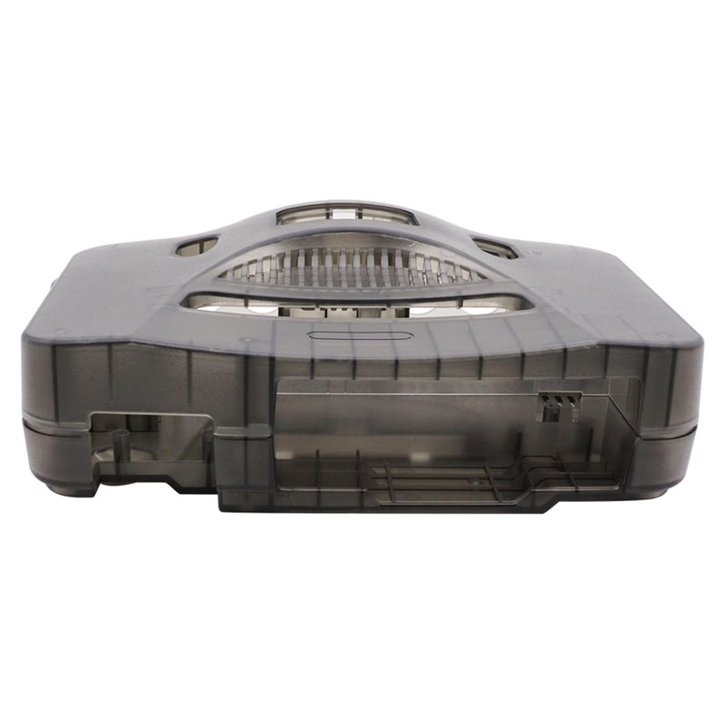 BITFUNX N64 Replacement Shell, Transparent Case Protective Housing for N64
