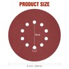 KONGMING 225mm sanding disc 25 Pcs 10 Hole Hook and