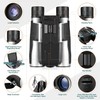 2.4" LCD Digital Binoculars with Camera for Adults, 12x32 48MP