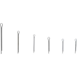 BGS 8048-1 Cotter Pin Assortment Stainless Steel Diameter 1.6 - 4.0 mm 555 Pieces