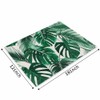 Walmsco Placemats Green Palm Leaves Decor For Dining Room Kitchen