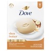 Dove Beauty Bar, Shea Butter, 4 oz, 8 Bar