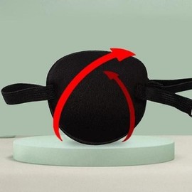 [Lungs_62] One-eyed eye patch, single-eye blindfold, cover patch (46383654) - Purple/FREE / [룽스_62]외눈 외눈가리개 한쪽눈 안대 가리개 가림패치 (46383654) - 퍼플／FREE