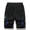 YoungSoul Boys' Shorts, Cargo Shorts, Summer Shorts - Black ,