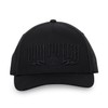 Men's & Women's 100% Cotton Baseball Cap ROCK Adjustable, Black,