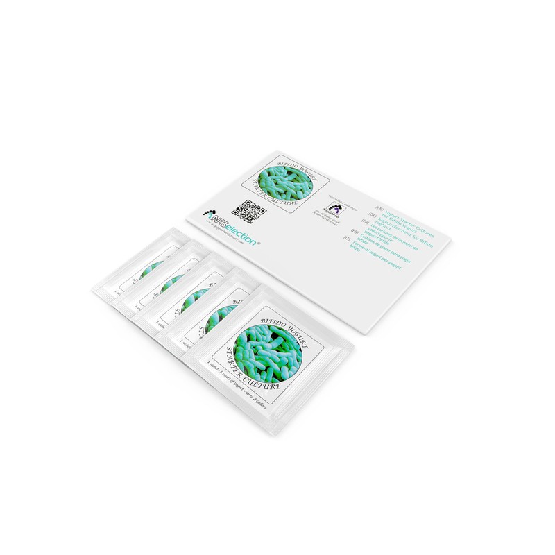 Yogurt Starter Cultures - Pack of 5 Freeze-dried Culture Sachets