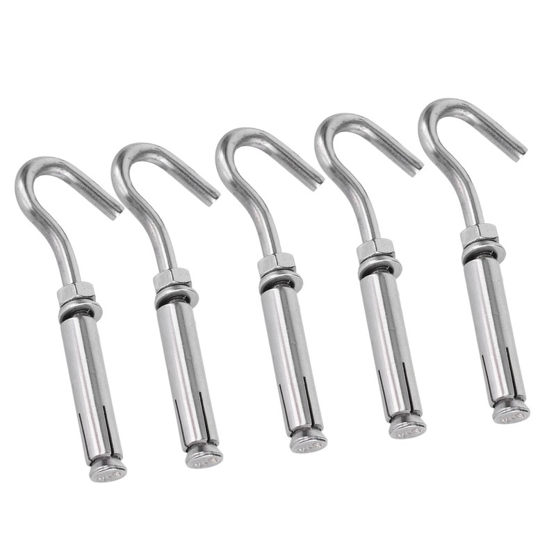 304 Stainless Steel Opening Expansion Hook Wear Resistant Anti Corrosion
