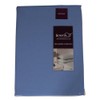 Linens Limited 100% Brushed Cotton Flannelette Fitted Sheet, Blue, King