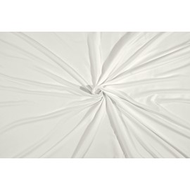 Microfibre Fitted Sheet Extra Deep Pocket 12 inch (30cm) Bedding Soft Brushed Fabric Shrinkage and Fade Resistant Non Iron Bottom Fitted Sheet (Cream, King)