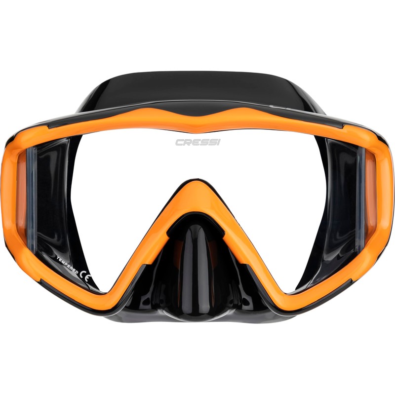 Cressi Pano 3, Black/Orange