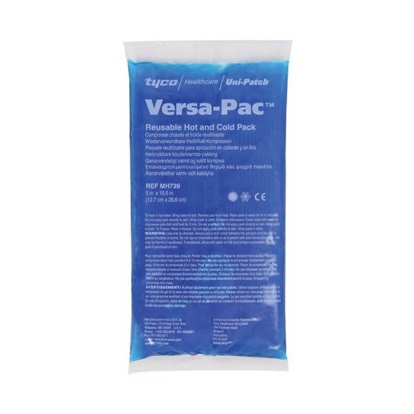 Uni-Patch Versa-Pac Reusable Hot and Cold Gel Pack 5" X 10-1/2" each