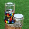 BEIXIFO Electric Herb Grinder, Mini Size 2inx3.5inches with 2pcs 1.7oz/50ml