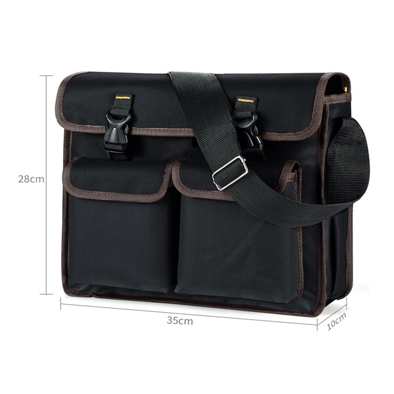 Electrician Tool Bag Large Capacity Thickened Oxford Cloth Messenger Bag