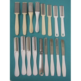 Callosity Rasp Stainless Steel, Plastic Handle (17-pcs set for sale)