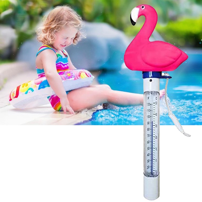 Pool Thermometer Floating Water Temperature Meter with String Swimming Pool