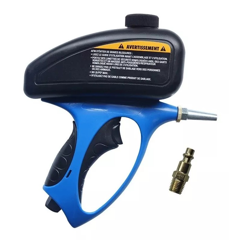 Generic Pneumatic Pistola De Arena Para Sandblast Neumática De Chorro