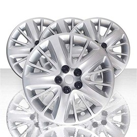 Auto Reflections Set of 4 18" 15 Spoke Wheel Covers for Chevy Impala 2014-2019 - Silver