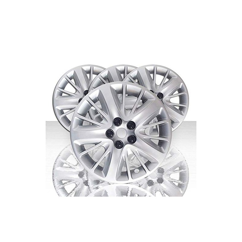 Auto Reflections Set of 4 18" 15 Spoke Wheel Covers