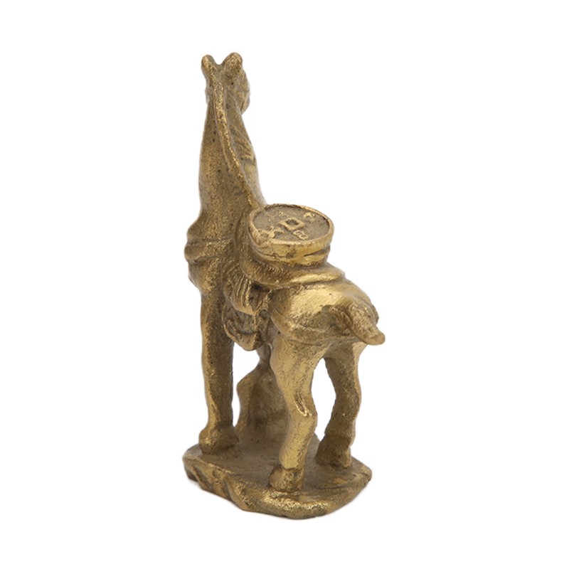 Copper Horse Ornaments Exquisite Durable Retro Craft Statue for Office