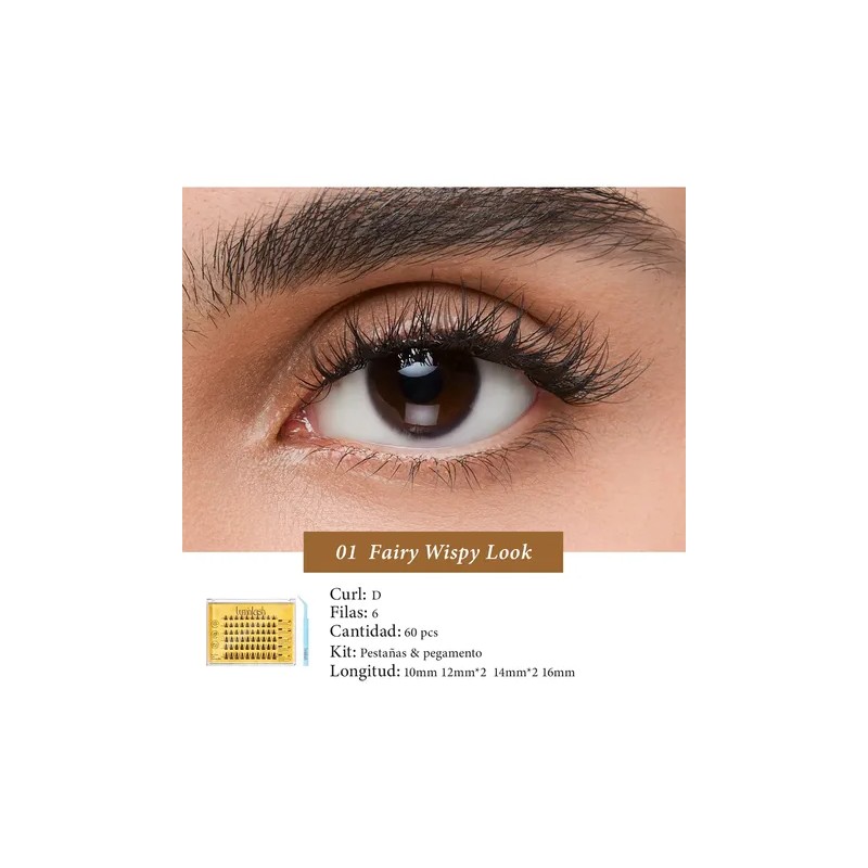 Luminlash Extensiones De Pestañas Sin Pegamento Con Pinza